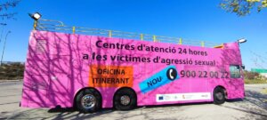 Autobus informativo y atención agresiones sexuales